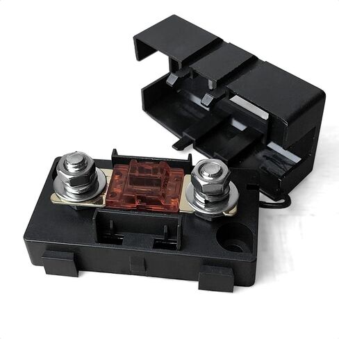 حامل الصمامات المضمن MGI SpeedWare Mini-ANL/MIDI مع غطاء ومسامير للأسفل (125A Fuse) in Kuwait