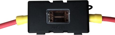 حامل الصمامات المضمن MGI SpeedWare Mini-ANL/MIDI مع غطاء ومسامير للأسفل (125A Fuse) in Kuwait