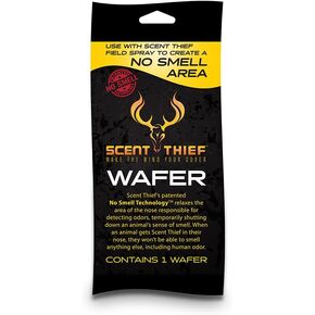 Scent Thief Wafer - Hunting Scent Eliminator That Creates a No Smell Area Around You