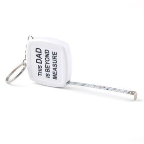 80'' 2M Mini Steel Tape Measure Plastic Shell with Keychain Functional Mini Retractable Measuring Tape Keychain (Transparent, Inch/cm)