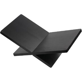 Book Stand for Reading - Solid Wood Book Holder for Open and Closed Books, Cookbook, Magazines, Textbooks (Redwood)