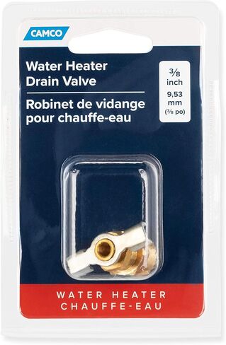 Camco 11663 1/4" Water Heater Drain Valve in Saudi Arabia
