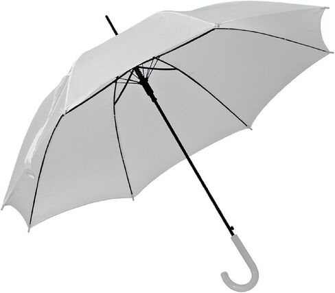 Coloured Automatic Plastic Crook Handle Umbrella/Brolly - Walking Wedding Outdoors in Kuwait
