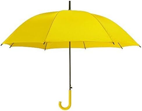 Coloured Automatic Plastic Crook Handle Umbrella/Brolly - Walking Wedding Outdoors in Kuwait