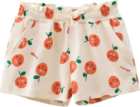 KISSOURBABY Toddler Girls Everyday Pull on Shorts with Pockets in Saudi Arabia