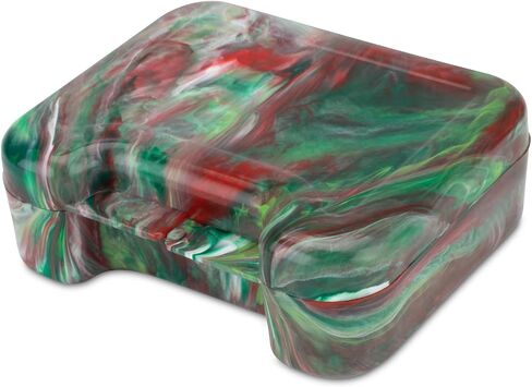 Practicon Easy Open Retainer Cases, Assorted Paradise Swirl Colors, Bulk Pack of 24 in Saudi Arabia