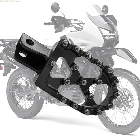 أوتاد قدم لـ KLR650، أوتاد قدم للدراجة الترابية مساند للقدمين بدواسات مساند للدراجة النارية أوتاد قدم للدراجة النارية بتحكم رقمي بالكمبيوتر لـ KLR 650 1987-2018 2021-2024 in Kuwait