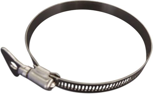 #00856, Band Style 5/8" – 1 ¼" (17-32 mm) diameter x 1/2" wide Adjustable Key Style, Stainless Steel Hose Clamps, Easy-Turn Stainless Steel Thumb Screw, Includes 4 Clamps in Saudi Arabia