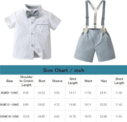 Boy's Summer Gentleman Dress Clothes Shorts Suit, in Saudi Arabia