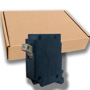 𝑵𝒆𝒘 15 Amp 1 Pole Breaker (OEM) Fit for Cutler Hammer Breaker Box, Replacement for Eaton 15 Amp Breaker 1 Pole, Plug-in Mounting, Thermal Magnetic Protection-10 Years Warranty