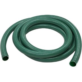 Eastrans Discharge Hose Pump Kit Includes 2" x 20' Green PVC Suction Hose, Steel Round Hole Suction Strainer and Type A Cam and Groove Adapter