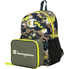 Champion Munch Backpack Lunch Kit Combo Olive One Size