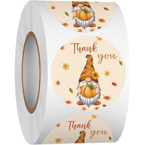 Heyfibro 500 PCS 1.5 Inch Thank You Stickers for Small Business, Baking, Gifts, Envelopes, Weddings (Butterfly)