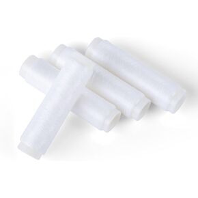 4 Pcs White Nylon Fishing Line Sea Fishing Tackle Accessory 200m Lightweight Durable Low Visibility for Freshwater and Saltwater Fishing
