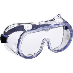 Chemical Splash/Impact Safety Goggle, Soft, Adjustable 1 -Pack