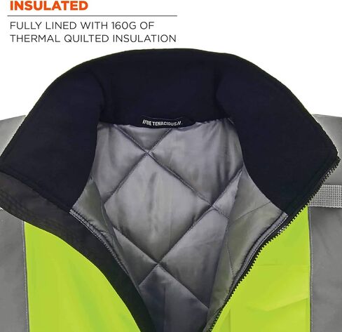 Ergodyne Standard Hi Vis Bomber Safety Jacket in Saudi Arabia