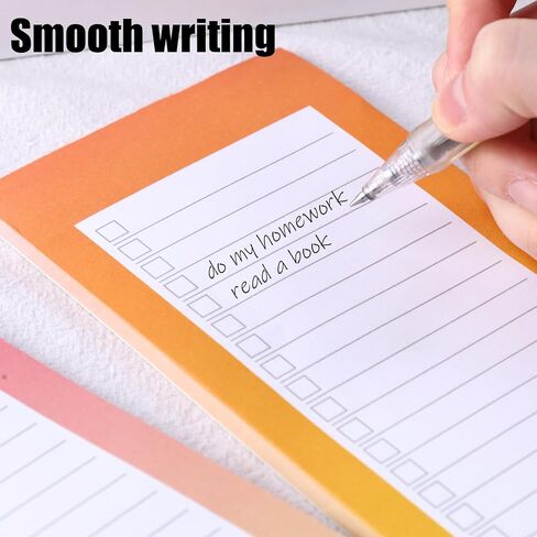 Koogel 6PCS Magnetic Notepads for Refrigerator, Grocery List Magnet Pad for Fridge Shopping List To-Do List Reminders 50 Sheets in Saudi Arabia