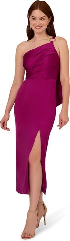 Adrianna Papell Women's Satin Crepe Dress in Saudi Arabia