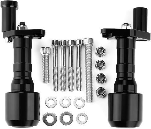 Compatible with Hon.da CB750 Hor.net 2022 2023 Motorcycle Frame Anti-Collision Falling Protection Slider Crash cb 750 hor.net Accessories (Black) in Saudi Arabia