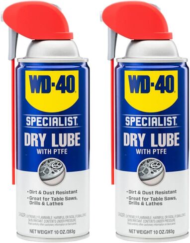 WD-40 Specialist Dry Lube with Smart Straw, TWIN PACK 10 OZ in Saudi Arabia