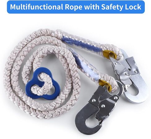 Tree Climbing Gear, Tree Climbing Gear for Tree Work, Tree Climbing Spikes with Adjustable Climbing Belt, Climbing Equipment for Picking Fruit, Climbing Trees and Outdoor Sports-Blue in Saudi Arabia