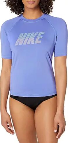 Nike Women's Standard UPF 40+ Short Sleeve Rashguard Swim Tee in Saudi Arabia