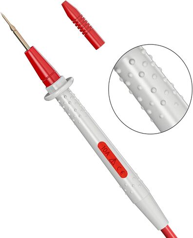 Goupchn Multimeter Test Leads Kit with Push On Alligator Clips Stackable Banana Plug to Test Hook Cable Set for Electrical Testing 1000V 10A in Saudi Arabia