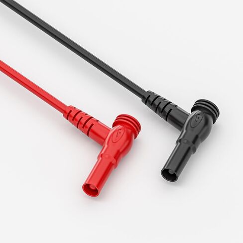 Goupchn Multimeter Test Leads Kit with Push On Alligator Clips Stackable Banana Plug to Test Hook Cable Set for Electrical Testing 1000V 10A in Saudi Arabia