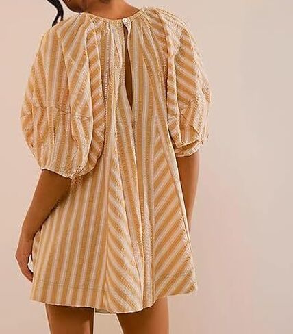 Pdxnyxx Y2k Shorts Romper Tie Front Casual Maternity V Neck Vacation Cute Puff Sleeve Summer Tshirt Rompers in Saudi Arabia