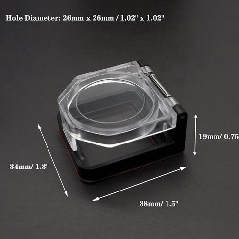Power Push Button Switch Cover, Dustproof Safety Power Push Button Switch Cover Protector for 22mm Power Push Button SwitchComputer PC Desktop in Saudi Arabia