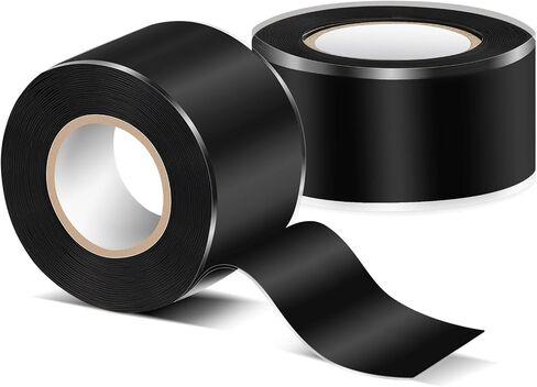 Amylove 6 Roll 1in(W) x10ft(L) Waterproof Self Fusing Silicone Tape Pipe Repair Insulation Rubber Tape for Leaks for Sealing Heavy Duty Hose Leak, Wrapping Electrical Wire, Tool Fixing in Saudi Arabia