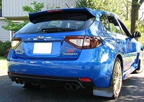 SlickMod Precut Vinyl Tint Cover for 2008-2014 Subaru WRX Taillights with Cutout (Hatchback) (Red-Out) in Saudi Arabia
