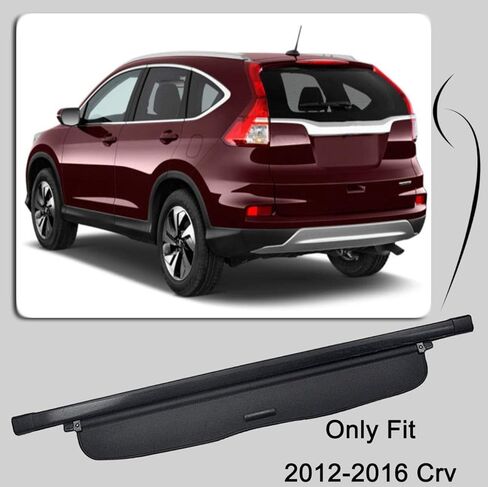 kaungka Cargo Security Rear Trunk Cover Retractable For 2017-2022 Honda Crv Cargo Cover Black in Saudi Arabia