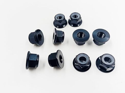 M3 30pcs Nylon Insert Flanged Lock Nuts Aluminum Alloy Self-Locking Nuts for RC Airplane FPV Quadcopter Drone Motor Prop Adapter FPV Parts (Blue, M3) in Saudi Arabia