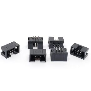 25-Pack 26P DC3 2.54mm 0.1" Pitch 26 Pins Male Box Headers 2x13 Dual Rows 26 Pins Male Straight Pin PCB DIP, Double-Row 2x13 26P DC3 2.54 mm DCS IDC Connector in Kuwait