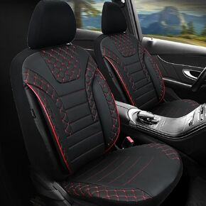 Seat Cover Sets - Seat Covers & Seat Pads 5 Seats - Car Seat Covers Black Gray - Seat Protectors, Dirt-Resistant Seat Covers Fit for Most Vehicles - Car Accessories