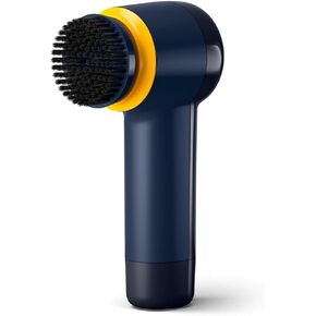 Philips Sneaker Cleaner - Trainer Cleaning Kit with 3 Brush Heads, 3X brushhead Blue/Yellow, 4X AA Battery, Blue (GCA1000/60)