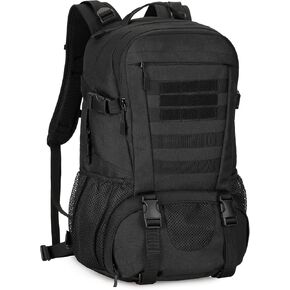 HUNTVP Military Backpack Hunting Rucksack Gear Tactical Backpack (Black)