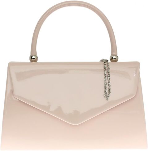 Patent Clutch Bag Handbag Small Hard Case Ladies in Saudi Arabia