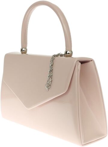Patent Clutch Bag Handbag Small Hard Case Ladies in Saudi Arabia