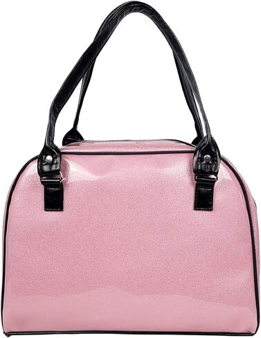 Dazzling, Colorful, Sparkly, Faux Patent Leather, Large, Shiny, Women's Handbag, Purse, Travel Bag, Satchel, Favorite Tote in Saudi Arabia