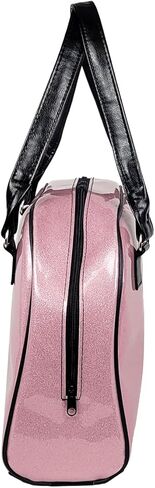 Dazzling, Colorful, Sparkly, Faux Patent Leather, Large, Shiny, Women's Handbag, Purse, Travel Bag, Satchel, Favorite Tote in Saudi Arabia