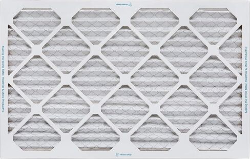 Aerostar 20x30x1 MERV 8 Pleated Air Filter, AC Furnace Air Filter, 4 Pack (Actual Size: 19 3/4" x 29 3/4" x 3/4"), White in Saudi Arabia