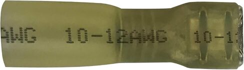 Sherco-Auto Heat Shrink & Crimp Insulated Female Quick Disconnect 8 Gauge .250 Tab - 10 Pack in Saudi Arabia