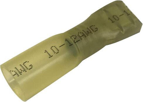 Sherco-Auto Heat Shrink & Crimp Insulated Female Quick Disconnect 8 Gauge .250 Tab - 10 Pack in Saudi Arabia