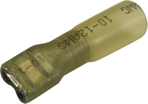 Sherco-Auto Heat Shrink & Crimp Insulated Female Quick Disconnect 8 Gauge .250 Tab - 10 Pack in Saudi Arabia
