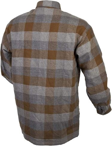ScorpionEXO Covert Adult Men's Long Sleeve Motorcycle Flannel Riding Shirt with Mesh Pockets for Optional CE Rated Armor in Kuwait