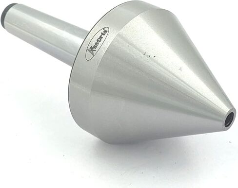مركز دوار مباشر لأنبوب Bull Nose للمخرطة التقليدية II أقل من 5 ميكرون للخارج II محمل مزدوج II متصلب بالكامل وأرضي II سعة 0.5 بوصة إلى 3 بوصة (12.5 إلى 75 مم) II (Morse Taper MT2) in Kuwait