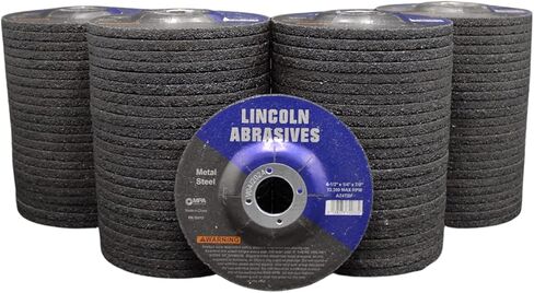 25 Pack Grinding Wheels 4.5" x 1/4" x 7/8" for Metal in Kuwait