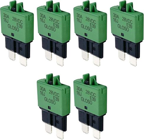 12V-28V 5A 10A 15A 20A 30A إعادة تعيين يدوي قطاع دارة ATC منخفض 15 أمبير 6 قطع in Kuwait